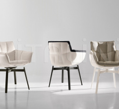 Стул с подлокотниками Husk Outdoor фабрика B&B Italia