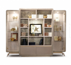 Итальянские Стеллажи - Библиотека HANAMI 4142 Итальянские Стеллажи - Библиотека HANAMI 4142 фабрика Redeco