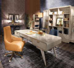 Итальянские Письменные столы - Письменный стол HANAMI 4140 Итальянские Письменные столы - Письменный стол HANAMI 4140 фабрика Redeco