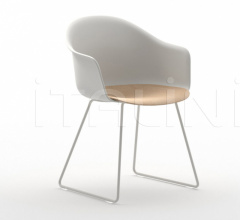 Стул Mani Armshell plastic+w SL Стул Mani Armshell plastic+w SL фабрика Arrmet