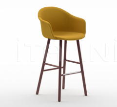 Барный стул Mani Armshell fabric ST-4WL Барный стул Mani Armshell fabric ST-4WL фабрика Arrmet