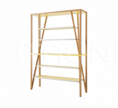 Итальянские Стеллажи и полки - Книжный стеллаж Tiramisu T03G Итальянские Стеллажи и полки - Книжный стеллаж Tiramisu T03G фабрика Nicola Bacci