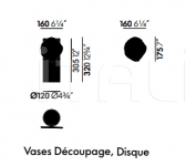 Ваза Vases Decoupage, Disque Vitra