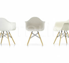 Стул с подлокотниками Eames Plastic Armchair DAW Стул с подлокотниками Eames Plastic Armchair DAW фабрика Vitra