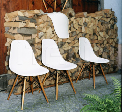 Стул Eames Fiberglass Side Chair DSW Стул Eames Fiberglass Side Chair DSW фабрика Vitra