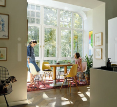 Стул Eames Fiberglass Side Chair DSW Стул Eames Fiberglass Side Chair DSW фабрика Vitra