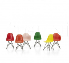 Стул Eames Plastic Side Chair DSR Стул Eames Plastic Side Chair DSR фабрика Vitra