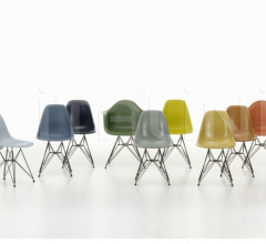 Стул Eames Plastic Side Chair DSR Стул Eames Plastic Side Chair DSR фабрика Vitra