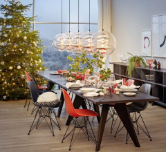 Стул Eames Plastic Side Chair DSR Стул Eames Plastic Side Chair DSR фабрика Vitra