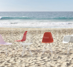Стул Eames Plastic Side Chair DSR Стул Eames Plastic Side Chair DSR фабрика Vitra