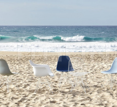 Стул Eames Plastic Side Chair DSR Стул Eames Plastic Side Chair DSR фабрика Vitra