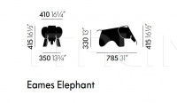Игра Eames Elephant (Plywood, grey) Vitra