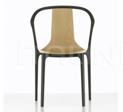 Стул Belleville Armchair Wood Стул Belleville Armchair Wood фабрика Vitra