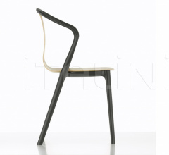 Стул Belleville Armchair Wood Стул Belleville Armchair Wood фабрика Vitra
