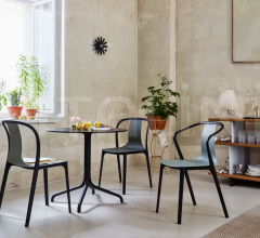 Стул Belleville Armchair Wood Стул Belleville Armchair Wood фабрика Vitra