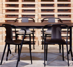 Стул Belleville Armchair Wood Стул Belleville Armchair Wood фабрика Vitra
