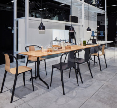 Стул Belleville Armchair Wood Стул Belleville Armchair Wood фабрика Vitra