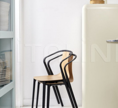 Стул Belleville Armchair Wood Стул Belleville Armchair Wood фабрика Vitra