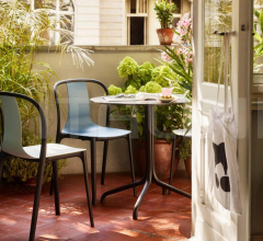 Стул Belleville Armchair Wood Стул Belleville Armchair Wood фабрика Vitra