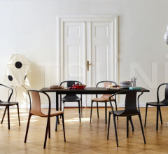 Стул Belleville Chair Wood Стул Belleville Chair Wood фабрика Vitra