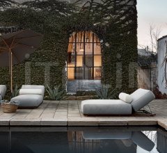 Итальянские Уличные шезлонги - Шезлонг CLAUD OPEN AIR фабрика Meridiani