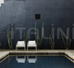 Итальянские Уличная мебель - Кресло ZOE WOOD OPEN AIR фабрика Meridiani