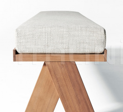 Итальянские Уличная мебель - Скамья JOI OPEN AIR фабрика Meridiani