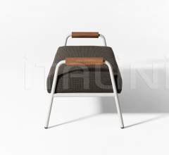 Итальянские Уличная мебель - Скамья ZOE WOOD OPEN AIR фабрика Meridiani