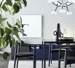 Стол обеденный Filo Стол обеденный Filo фабрика Novamobili