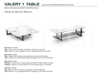 Журнальный столик Valery 1 Table Alberta Salotti