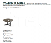 Столик Valery 3 Table Alberta Salotti