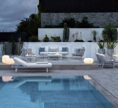 Итальянские Уличные шезлонги - Шезлонг BABYLON Итальянские Уличные шезлонги - Шезлонг BABYLON фабрика Varaschin