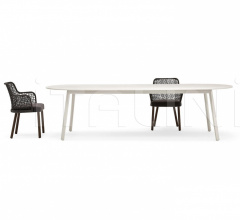 Итальянские Уличные столы - Стол обеденный EMMA Table Итальянские Уличные столы - Стол обеденный EMMA Table фабрика Varaschin