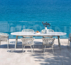 Итальянские Уличные столы - Стол обеденный EMMA Table Итальянские Уличные столы - Стол обеденный EMMA Table фабрика Varaschin