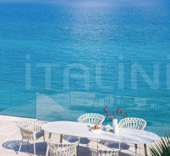 Итальянские Уличные столы - Стол обеденный EMMA Table Итальянские Уличные столы - Стол обеденный EMMA Table фабрика Varaschin