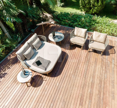 Диван EMMA COMPACT DAYBED LOW BACKREST фабрика Varaschin