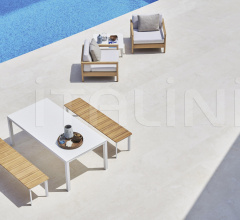 Итальянские Уличные столы - Стол обеденный SYSTEM table Итальянские Уличные столы - Стол обеденный SYSTEM table фабрика Varaschin