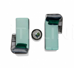 Итальянские Уличные шезлонги - Кушетка TIBIDABO DORMEUSE фабрика Varaschin