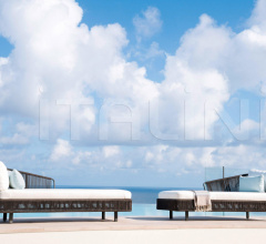 Итальянские Уличные шезлонги - Кушетка TIBIDABO DORMEUSE фабрика Varaschin