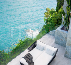 Итальянские Уличные шезлонги - Кушетка TIBIDABO DORMEUSE фабрика Varaschin