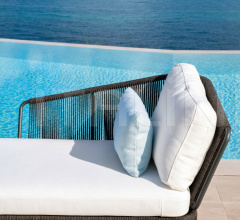 Итальянские Уличные шезлонги - Кушетка TIBIDABO DORMEUSE фабрика Varaschin