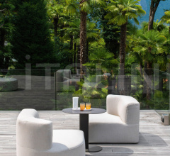 Итальянские Уличные столики - Столик PLINTO COFFEE TABLE Итальянские Уличные столики - Столик PLINTO COFFEE TABLE фабрика Varaschin