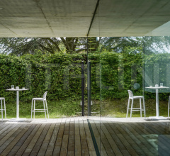 Итальянские Уличные столы - Стол обеденный PLINTO BASE Итальянские Уличные столы - Стол обеденный PLINTO BASE фабрика Varaschin