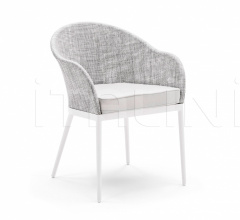 Стул с подлокотниками CLEVER BUCKET ARMCHAIR Стул с подлокотниками CLEVER BUCKET ARMCHAIR фабрика Varaschin