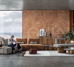 Модульный диван Pantelleria Модульный диван Pantelleria фабрика Meroni & Colzani