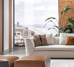 Пуф Alcamo Пуф Alcamo фабрика Meroni & Colzani