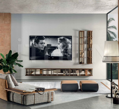 Книжный стеллаж Alghero фабрика Meroni & Colzani