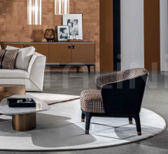 Кресло Lungotevere фабрика Meroni & Colzani