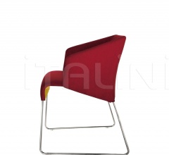 Стул с подлокотниками Lazy '05 фабрика B&B Italia