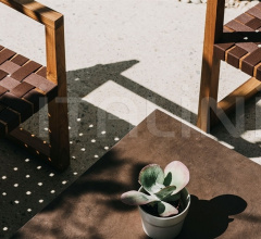 Итальянские Уличная мебель - Кресло Serena Teak BU1192 фабрика Andreu World